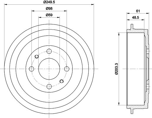 Tambour de frein