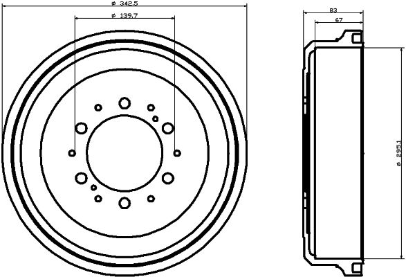 Tambour de frein