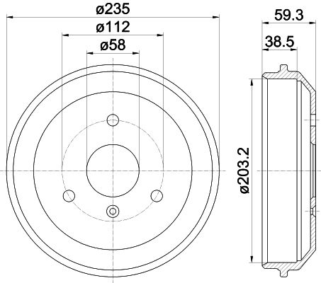 Tambour de frein