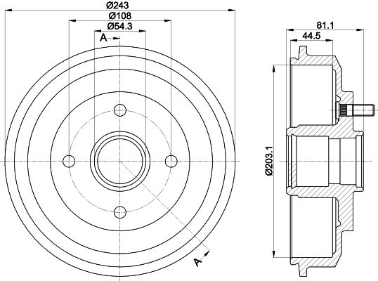 Tambour de frein