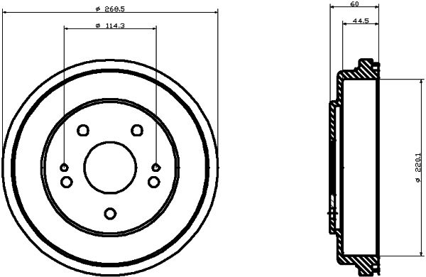 Tambour de frein
