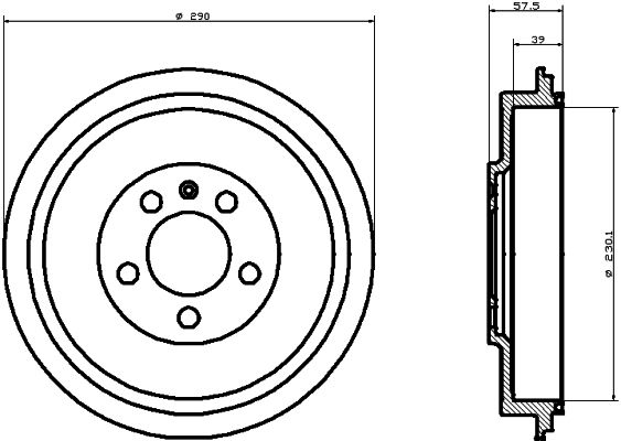 Tambour de frein