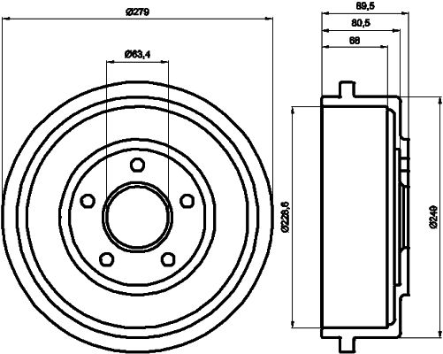 Tambour de frein