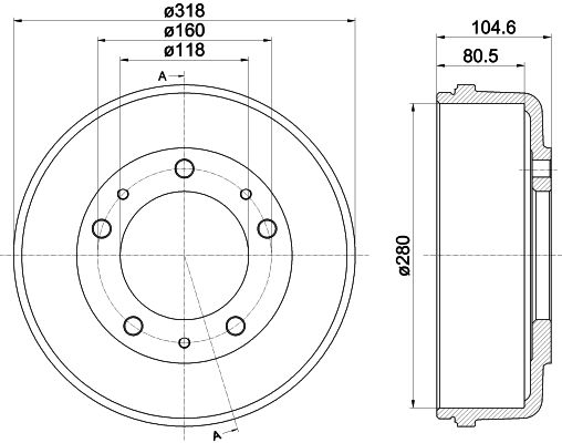 Tambour de frein