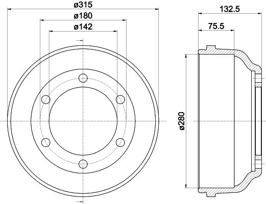 Tambour de frein