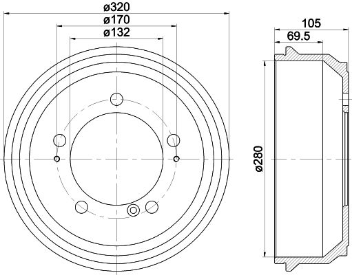 Tambour de frein