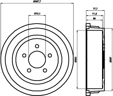 Tambour de frein