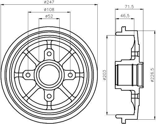 Tambour de frein