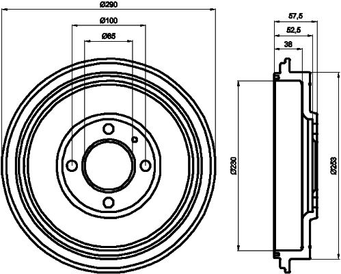 Tambour de frein