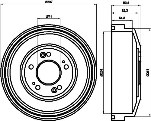 Tambour de frein