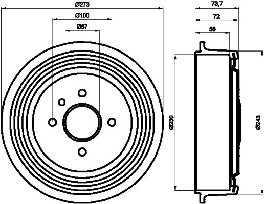 Tambour de frein