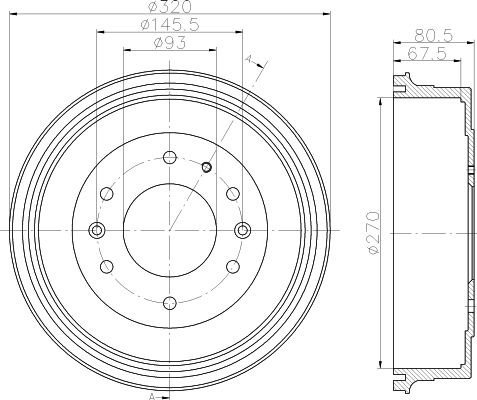 Tambour de frein