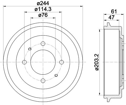 Tambour de frein