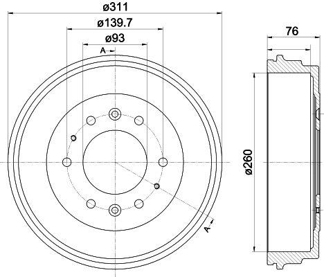 Tambour de frein