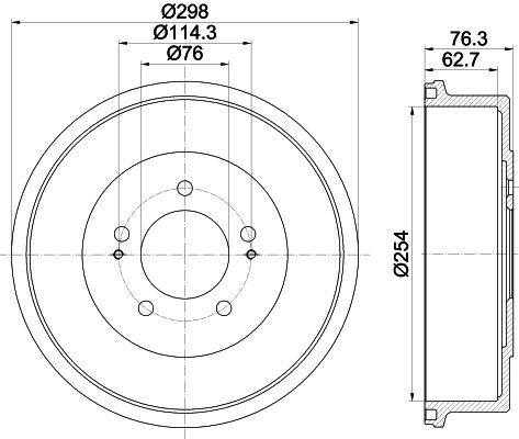 Tambour de frein