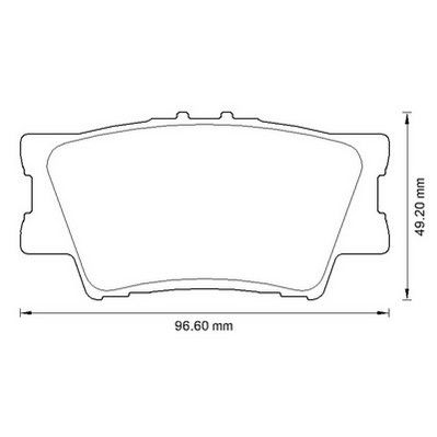 Kit de plaquettes de frein, frein à disque