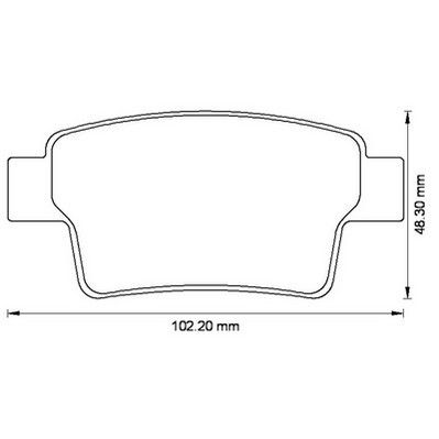 Kit de plaquettes de frein, frein à disque