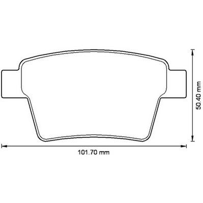 Kit de plaquettes de frein, frein à disque