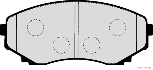 Kit de plaquettes de frein, frein à disque PNET