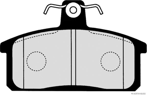 Kit de plaquettes de frein, frein à disque