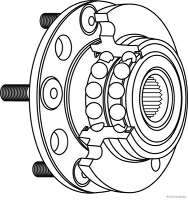 Kit de roulements de roue (Arrière)