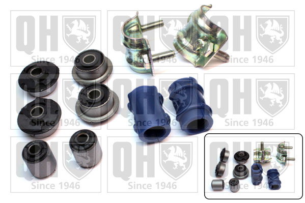 Kit Réparation Suspension Stabilisateur Quinton Hazell EMBK2067 - Compatible Peugeot Citroën