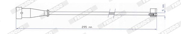 Contact d'avertissement, usure des plaquettes de frein PREMIER