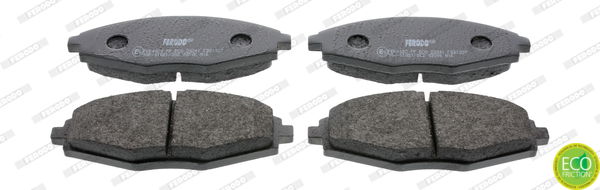 Kit de plaquettes de frein, frein à disque PREMIER ECO FRICTION
