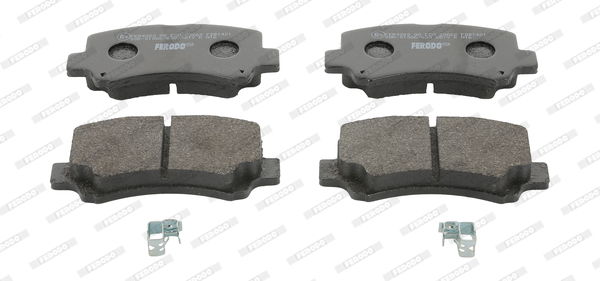Kit de plaquettes de frein, frein à disque PREMIER ECO FRICTION