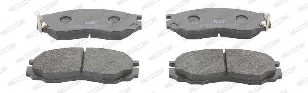Kit de plaquettes de frein, frein à disque PREMIER ECO FRICTION