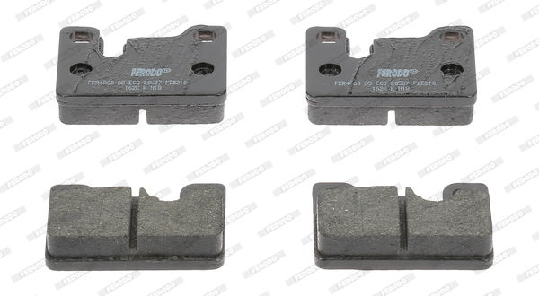 Kit de plaquettes de frein, frein à disque PREMIER ECO FRICTION