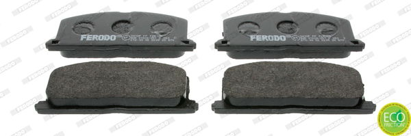 Kit de plaquettes de frein, frein à disque PREMIER ECO FRICTION