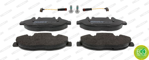 Kit de plaquettes de frein, frein à disque PREMIER ECO FRICTION
