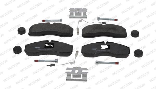 Kit de plaquettes de frein, frein à disque PREMIER ECO FRICTION
