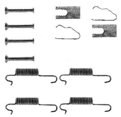 Kit d'accessoires, mâchoire de frein PREMIER