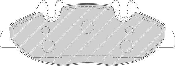 Kit de plaquettes de frein, frein à disque PREMIER