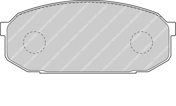 Kit de plaquettes de frein, frein à disque PREMIER