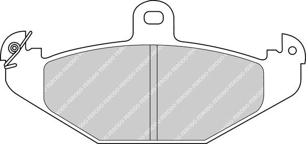 Kit de plaquettes de frein, frein à disque PREMIER