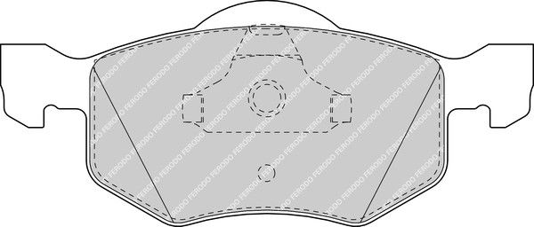 Kit de plaquettes de frein, frein à disque PREMIER