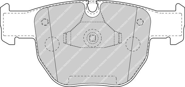Kit de plaquettes de frein, frein à disque PREMIER