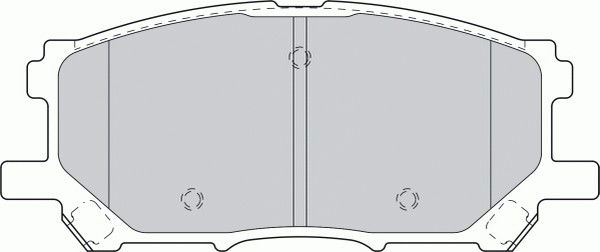 Kit de plaquettes de frein, frein à disque PREMIER