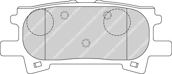 Kit de plaquettes de frein, frein à disque PREMIER
