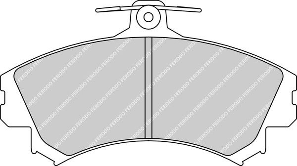 Kit de plaquettes de frein, frein à disque PREMIER