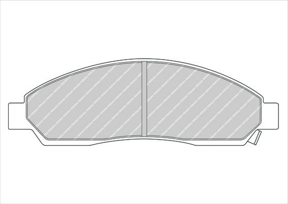Kit de plaquettes de frein, frein à disque PREMIER