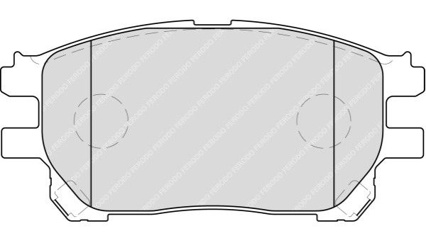 Kit de plaquettes de frein, frein à disque PREMIER