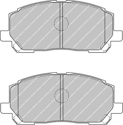 Kit de plaquettes de frein, frein à disque PREMIER