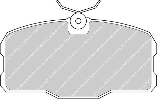 Kit de plaquettes de frein, frein à disque PREMIER