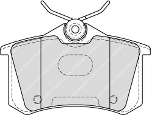 Kit de plaquettes de frein, frein à disque PREMIER
