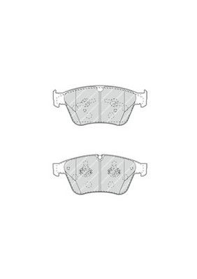 Kit de plaquettes de frein, frein à disque PREMIER