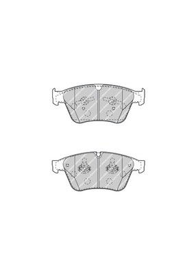 Kit de plaquettes de frein, frein à disque PREMIER